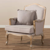 Constanza Accent Chair, 29.25Lx29Wx37.25H, Beige